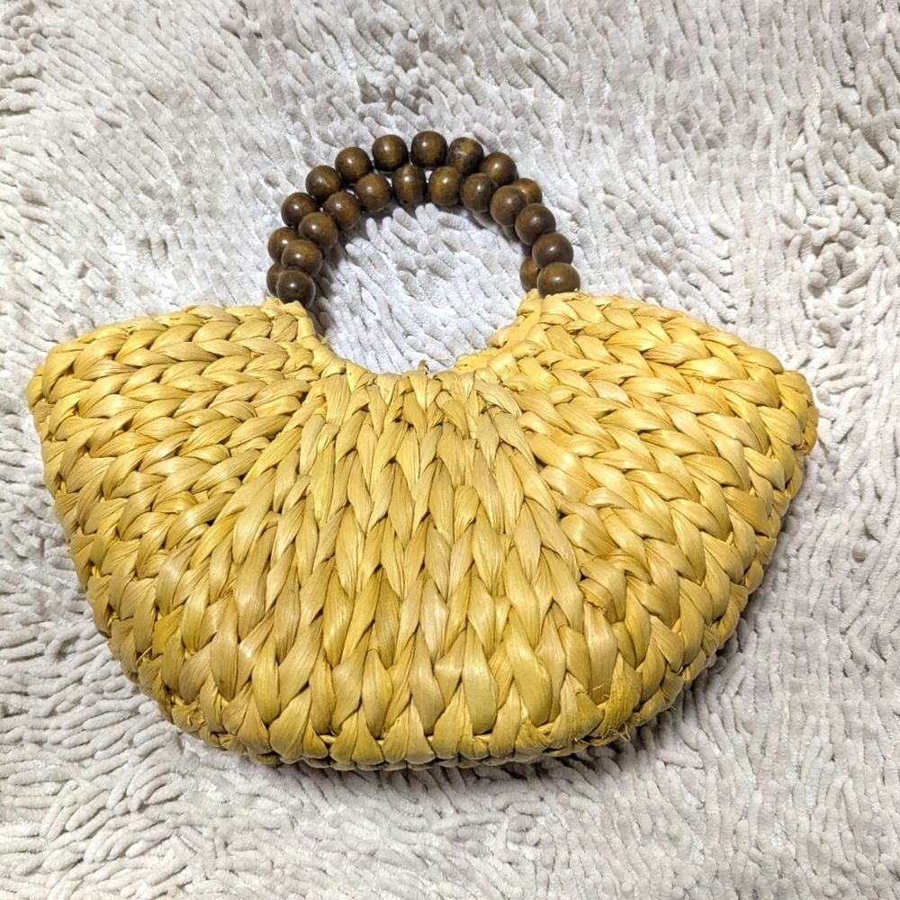 Unbranded Braided Straw Purse